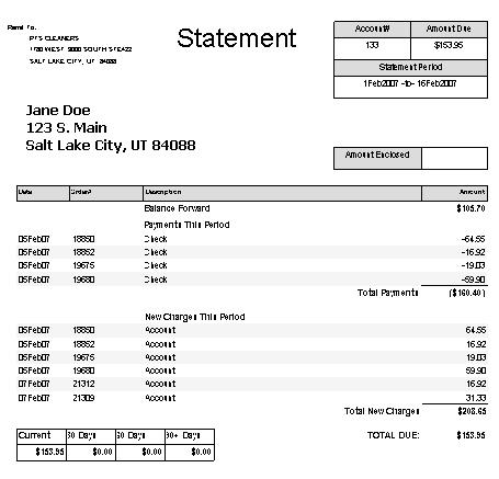 Profitmaker account statements